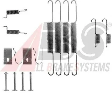 ABS 0670Q комплект монтажный тормозных колодок
