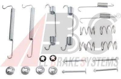 ABS 0849Q комплект монтажный тормозных колодок