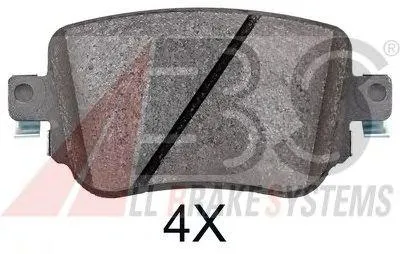 ABS 35001 Колодки тормозные дисковые