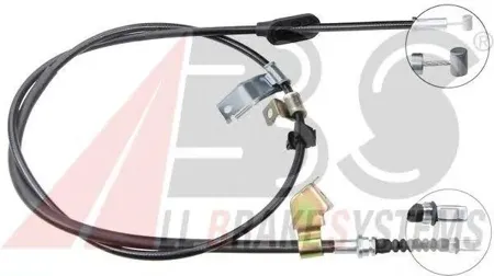 ABS K10788 Трос тормоза ручного