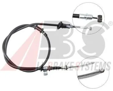 ABS K14737 Трос стояночного тормоза | зад лев |