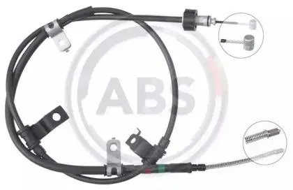 ABS K17505 Трос тормоза ручного