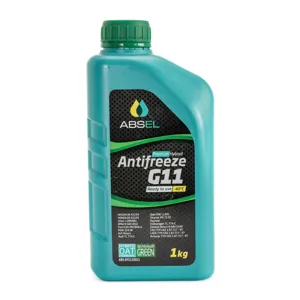 ABSEL ABSAFG110011 Жидкость охлаждающая ABSEL ANTIFREEZE G11 GREEN -40°C 1kg
