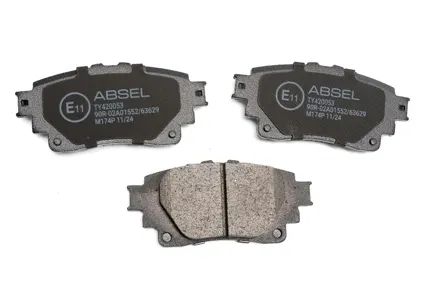 ABSEL TY420053 Колодки торм.задние
