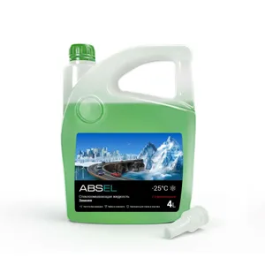 ABSEL YW251004C Жидкость стеклоомывающая -25°C с ароматом вишневая жвачка 4 литра