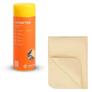 AIRLINE ABC04 Салфетка замша ультра синтетическая ULTRA CHAMOIS (60*43 см)