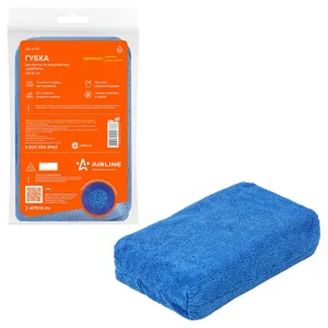 AIRLINE ABK03 Губка для мытья из микрофибры Кирпич