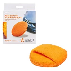 AIRLINE ABPN001 Аппликатор из микрофибры для всех видов поверхностей (12 5*12 5 см) (ABPN001)