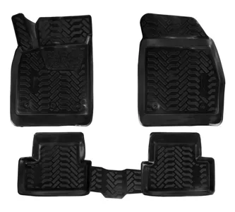 AIRLINE ACMPS20 Ковры для Chevrolet Cruze (09-), 4 шт., выс. борт, 3D с подпятником, ТЭП, черн. (ACM-PS-20)