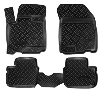 AIRLINE ACMPS64 Ковры для Suzuki SX4 I Classic (06-, 10-), 4 шт., выс. борт, ТЭП, черн. (ACM-PS-64)