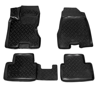 AIRLINE ACMPS90 ACM-PS-90 Ковры (3D с подпят.) для Nissan X-Trail (07-14) 4 шт., выс.борт, полимер., черн. (ACM-PS-9