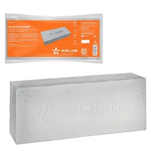 AIRLINE ADAT006 Шумоизоляция (звуко) Acoustic Block (500*200*100 мм) для полых областей авто. ППУ