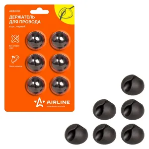 AIRLINE AEBJ300 Держатель для 1 провода (6шт. в комплекте)