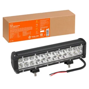 AIRLINE ALED050 Фара (балка) светодиод. двухрядная.24LED.комбин.свет(дальн.+ближ.).72Вт. 300х78х65мм.12/24В
