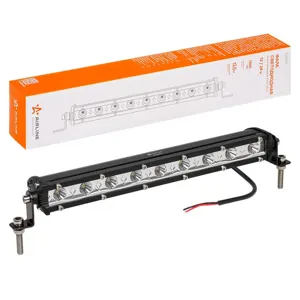 AIRLINE ALED062 Фара (балка) светодиодная однорядная. 9LED. дальний свет. 13.5Вт. 264x30x47мм. 12/24В