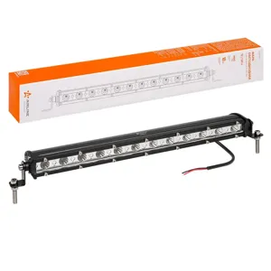 AIRLINE ALED063 Фара (балка) светодиодная однорядная. 12LED. дальний свет. 18Вт. 343x30x47мм. 12/24В