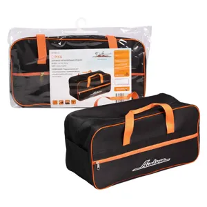 AIRLINE ARBAG01 Сумка дорожная автомобильная, средняя (49*24*20 см), черн./оранж.()