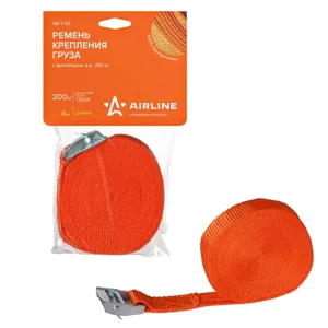 AIRLINE AST02 Ремень крепления груза с фиксатором 200 кг  6 м  (AS-T-02)