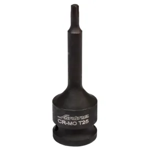 AIRLINE ATAS023 Головка ударная торцевая 1/2 DR внешний TORX T25