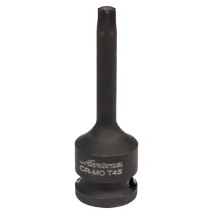 AIRLINE ATAS026 Головка ударная торцевая 1/2 DR внешний TORX T45 L=78 мм (ATAS026)