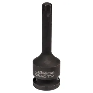 AIRLINE ATAS027 Головка ударная торцевая 1/2DR внешний TORX T50. L=78мм