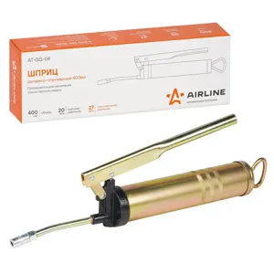 AIRLINE ATGG04 Шприц рычажно-плунжерный 400мл (AT-GG-04)