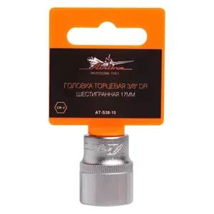 AIRLINE ATS3810 Головка торцевая 3/8 DR шестигранная 17мм