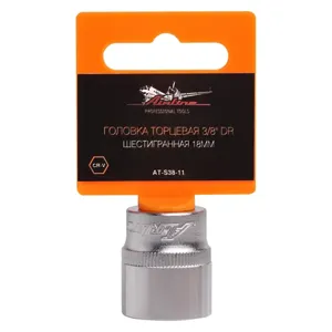AIRLINE ATS3811 Головка торцевая 3/8 DR шестигранная 18мм