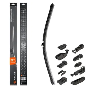 AIRLINE AWBBK550 Щетка стеклоочистителя 550мм бескаркасная (HOOK 9x39x4)