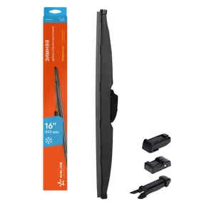 AIRLINE AWBW410 Щетка стеклоочистителя  400мм зимняя ( HOOK 9x39x4 )