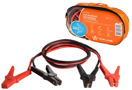 AIRLINE SA50004 Провода прикуривания 500А PRO (5м  12/24В  сумка) (SA-500-04)