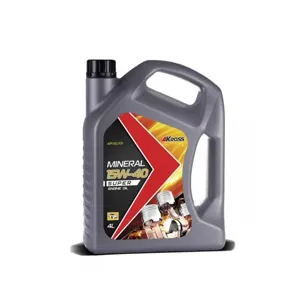 AKROSS AKS0014MOM AKROSS SUPER 15W-40 SG/CD Масло моторное минеральное (4L)