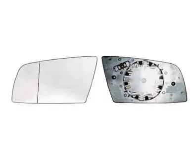 ALKAR 6421856 Стекло зеркала левого с кроншт. асфер. тонир. с подогр. BMW E63E64 04>