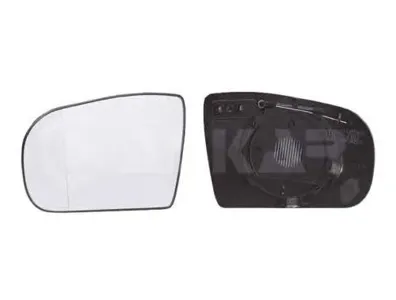 ALKAR 6423702 Стекло зеркала левого c подогр. асферич. Mercedes W210 99-02