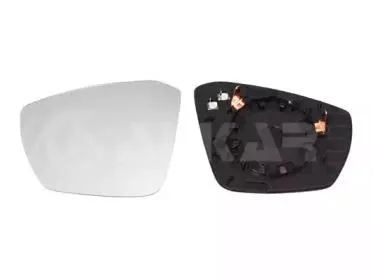 ALKAR 6431531 Стекло зеркала левого c подогревом, сферическое