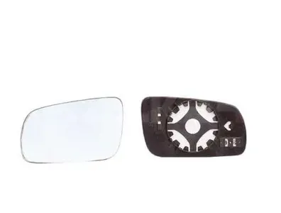 ALKAR 6432157 Стекло зеркала правого с кроншт.выпукл.с подогр.BigM VW Lupo , Seat Arosa Toledo Leon 97>