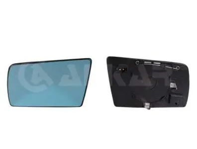 ALKAR 6432539 Стекло зеркала правого c подогр. Mercedes W202 <00W210 <99W140 <98