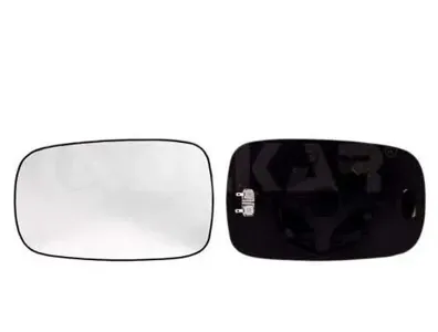 ALKAR 6433228 Стекло зеркала левого с кроншт. асфер. с подогр. Renault Megane II 03>