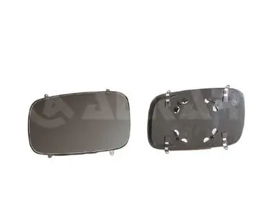ALKAR 6451154 Стекло зеркала левого с кроншт. асфер. VW Caddy 96>, Passat II 88-96, Seat Inca 96>