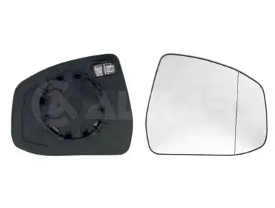 ALKAR 6472376 Стекло зеркала правоес кроншт.асферч.с подог. Ford Focus II 08> Focus III 11> Mondeo IV 07>