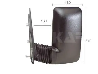 ALKAR 9209977 Наружное зеркало