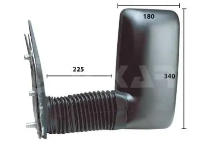 ALKAR 9220977 Наружное зеркало