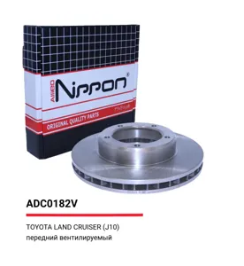 ALLIED NIPPON ADC0182V Диск торм.перед. Toyota Land Cruiser 100 4.74.2TD 98>