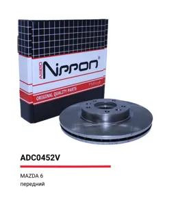 ALLIED NIPPON ADC0452V Диск торм. Mazda Mazda Atenza 08-09