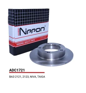 ALLIED NIPPON ADC1721 Диск тормозной Lada NIVA 2121 перед.