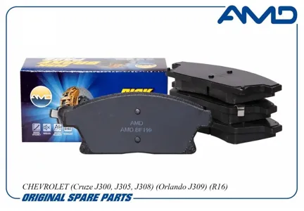 AMD AMDBF199 Колодки торм.передние