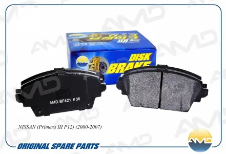 AMD AMDBF421 Колодки торм. Nissan Primera (P12) 02> Almera TINO 00>05 передние