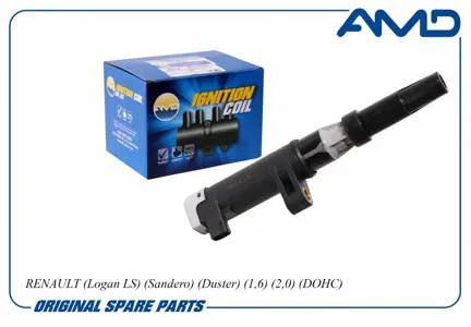 AMD AMDEL439 Катушка зажигания Renault Logan Sandero Duster 1.6 DOHC