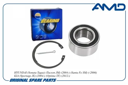 AMD AMDGH045030 Подшипник ступицы Hyundai Kia Sonata Tucson Sportage Santa Fe SM 04- передн.