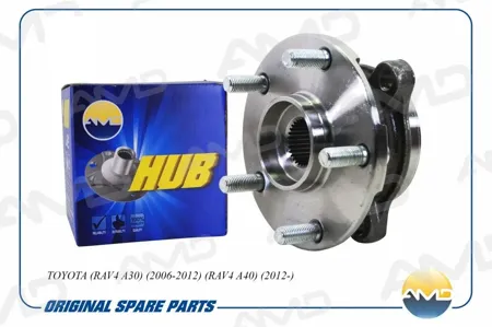 AMD AMDHUB89 Ступица с подшипником передняя +ABS, Toyota AURIS I Avensis III T270 Corolla X RAV4 IV 06-.